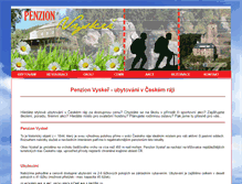 Tablet Screenshot of pensionvysker.com